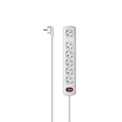 Afbeelding van Hama, Voedingsadapter, 00223057 Intelligente stekkerdoos 6 AC uitgangen 1,5 m