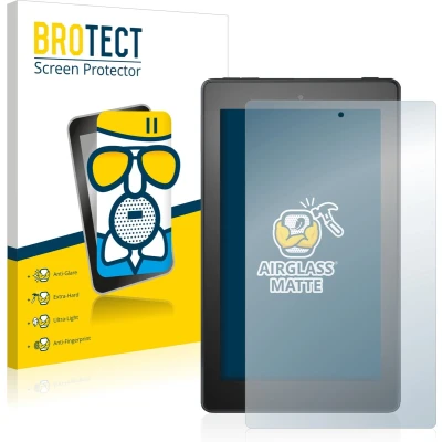 Afbeelding van BROTECT AirGlass Matte kogelwerende glasfolie (1 Stuk, Brand 7), Tablet beschermfolie