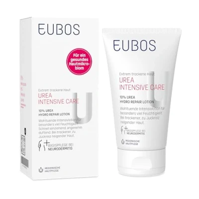 Afbeelding van Eubos 10% UREA Hydro Repair Lotion 150 ml Voor de droge huid Dermatologisch bewezen huidbalans Verbetering van het vochtvermogen Speciale verzorgende crème