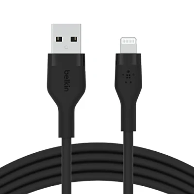 Image de Belkin BOOST CHARGE Câble Lightning USB mâle pour 1 m noir Apple iPad/iPhone/iPod (Lightning)