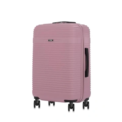 Afbeelding van OCHNIK WALAB 0040 koffer, ABS, 4 wielen, Harde Roze poeder.