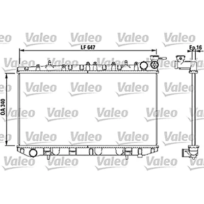 Afbeelding van Valeo Radiateur 731659