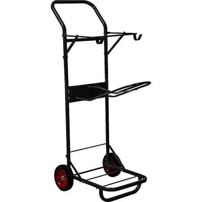 Afbeelding van Hippotonic Zadelkar Zwart L 55 x B 40 H 130cm