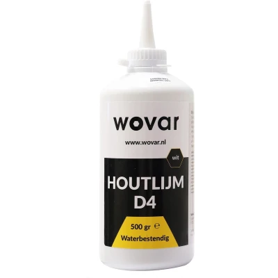 Afbeelding van Wovar Houtlijm D4 Waterbestendig Flacon 500 ml