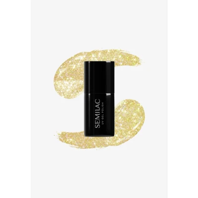 Afbeelding van Semilac UV GEL Polish Nagellak: base coat, Dames, Maat: 7 ml, Sunbaked yellow