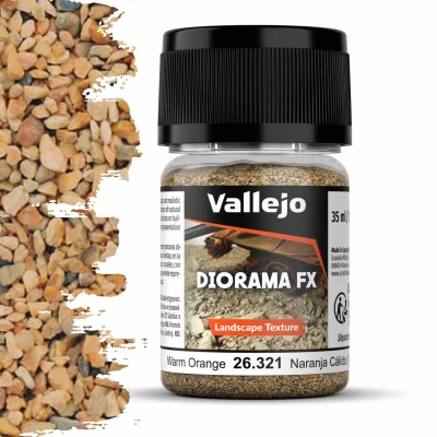 Afbeelding van Vallejo 26321 Landscape Textures 321 Warm Oranje 1 2 mm 35ml Effecten potje