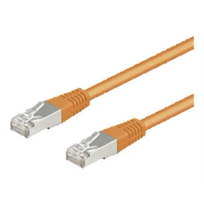 Image de CAT 5e Câble de Liaison, F/UTP, Orange, 1m Longueur