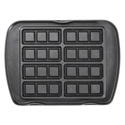 Image de Jeu de plaques Premium gaufres Lagrange pour 8 mini 010622 Noir