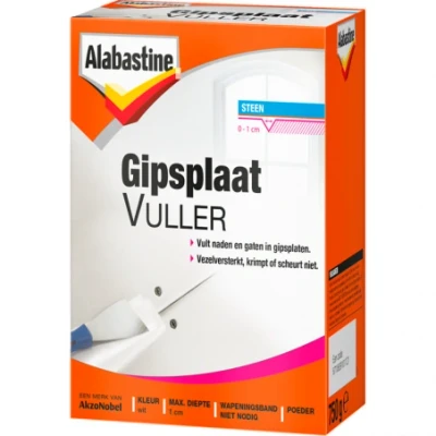 Afbeelding van Alabastine Gipsplaatvuller Poeder 750GR