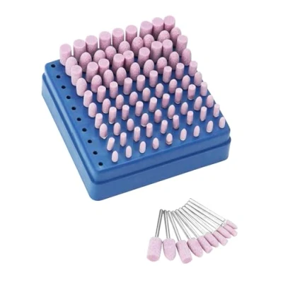 Afbeelding van QWORK® 100 stuks slijpschijven voor slijpschijven, 3 mm, slijpen en polijsten