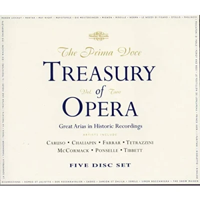 Afbeelding van Various Artists The Prima Voce Treasury Of Opera, V (5 CD)