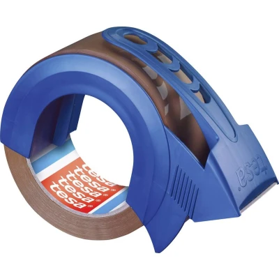Afbeelding van tesa Plakbanddispenser tesapack Blauw, Bruin