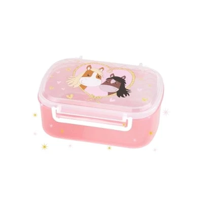 Afbeelding van SIGIKID Pony Love 25270 Boîte à déjeuner Avec insert Sans BPA Sûre et légère fermeture étrier Pour le déjeuner, petit la maternelle enfants partir de 2 ans