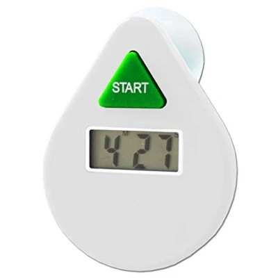Afbeelding van EcoSavers Douchetimer 5 minuten LCD douche timer douchecoach hulpmiddelen voor verkorten van douchetijd Showertimer