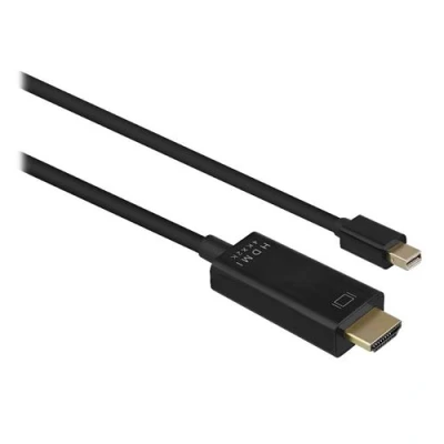 Image de T&#039;nB Câble adaptateur Mini DisplayPort mâle pour HDMI 2 m noir support 4K