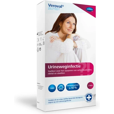 Afbeelding van Veroval Urineweginfectie zelftest 2 stuks