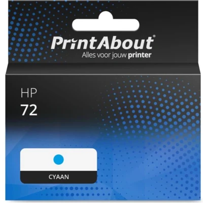 Afbeelding van Huismerk HP 72 (C9371A) Inktcartridge Cyaan