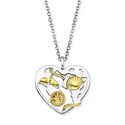 Afbeelding van Engelsrufer, Halsketting, OriginálnÃ střníbrnÃ½ náhrdelnÃk ERN AHEART BIG (Å™etÃzek. pÅ™ÃvÄ&#039;sek), (925 zilver, 42 cm)