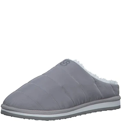 Afbeelding van s.Oliver Pantoffels, Dames, Maat: 38, Lt grey Textiel
