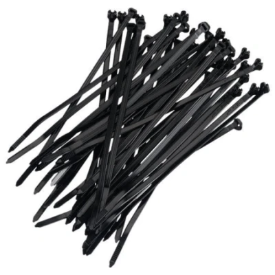 Afbeelding van Kabelbinder zwart 3,6x292mm 100 stuks