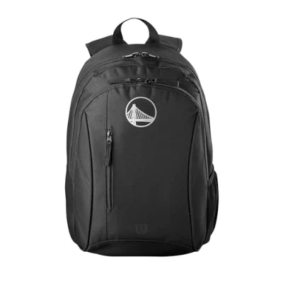 Afbeelding van Wilson NBA Team Golden State Warriors Backpack WZ6015004, Unisex, Zwart, Rugzak, maat: One size