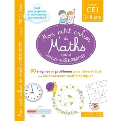 Image de Mon petit cahier de maths méthode Singapour Spécial CE1