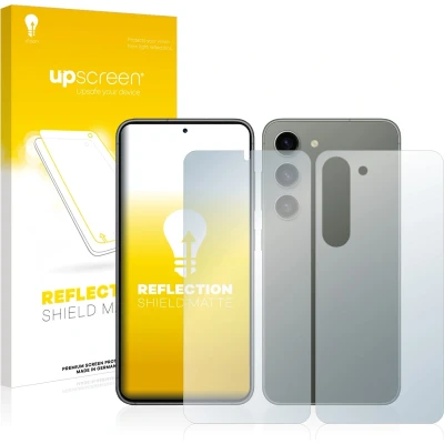 Afbeelding van upscreen Screenprotector voor Samsung Galaxy S23 Plus (Voor+Achter) Folie Beschermfolie anti glare matte