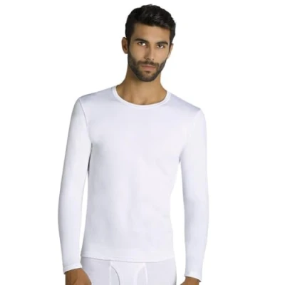 Afbeelding van Thermo binnenshirt met lange mouwen, Wit.