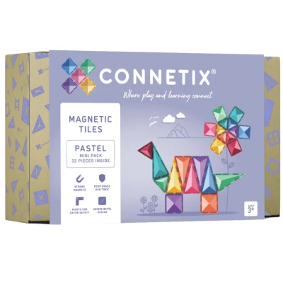 Afbeelding van Connetix magnetische tegels pastel mini 32st