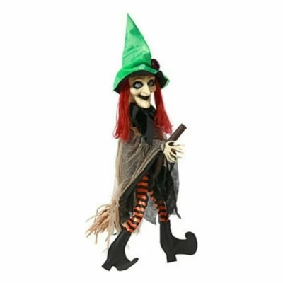 Afbeelding van Halloween Decoraties Heks 90 x 13 20 cm