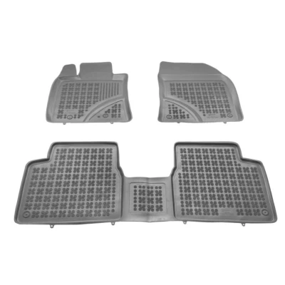Afbeelding van REZAW PLAST 201405 Vloermatset Rubber voor en achter 3 Zwart Op maat gemaakt TOYOTA: Avensis III Estate, Saloon