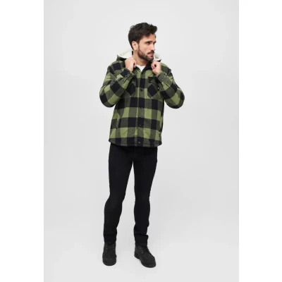 Afbeelding van Brandit Lumber Jas, Heren, Maat: 3XL, Black/olive