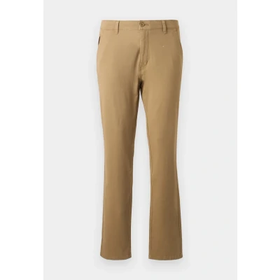 Afbeelding van Dockers Easy Khaki Slim Fit vrijetijdsbroek voor heren, houten wolf, 34W/30L, TIMBER WOLF