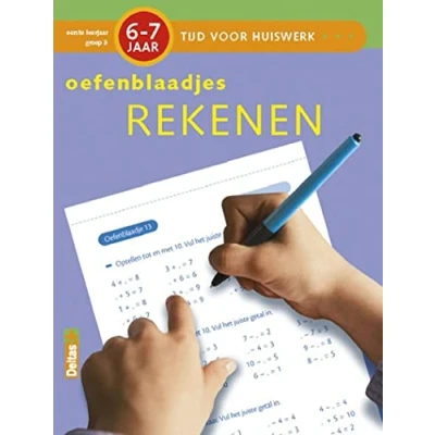 Afbeelding van Tijd voor Huiswerk Oefenblaadjes Rekenen (6 7j.)