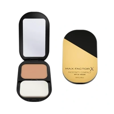 Afbeelding van Max Factor Facefinity Herbruikbare Compact, foundation 040, ivoorcrème, 84 g