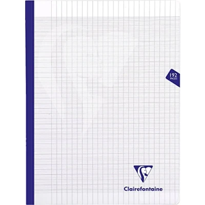 Afbeelding van Clairefontaine Mimesys Notitieboek, A4+, 192 pagina&#039;s, transparant