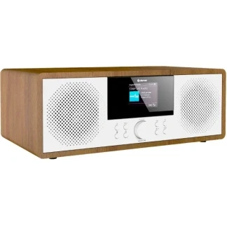 Afbeelding van Denver Internet Radio DAB FM CD Speler Bluetooth 200W AUX/USB MIR270 Hout