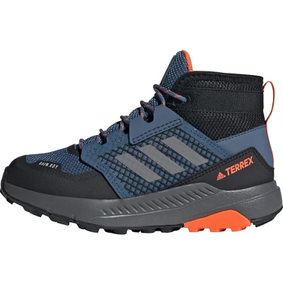 Afbeelding van adidas Performance Terrex Trailmaker MID R RDY Unisex Outdoorschoenen voor kinderen, Maat: 38, Steel/grey three/impact orange Kunststof/ textiel
