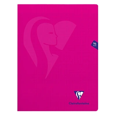 Afbeelding van Clairefontaine Mimesys notitieboek, polypropyleen, roze