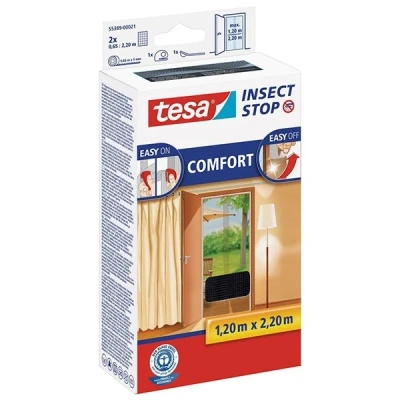 Image de Moustiquaire Tesa COMFORT pour portes, 2 x je 0,65 m 2,20m