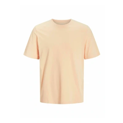 Afbeelding van Jack &amp; Jones T shirt Jjeorganic Basic Tee Ss O neck Noos 12156101 Peach Parfait Mannen Maat S
