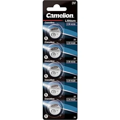 Afbeelding van Camelion CR1620 BP5 Wegwerpbatterij Lithium
