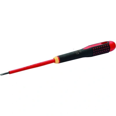 Afbeelding van BAHCO BE 8050SL schroevendraaier ERGO geïsoleerd VDE met driecomponentengreep smal blad gleuf 1 mm x 5,5 125