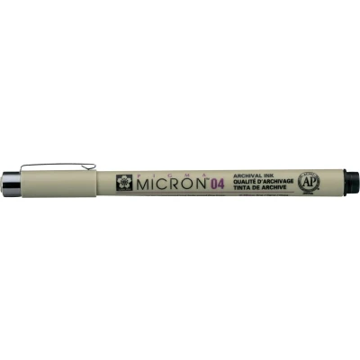 Afbeelding van Fineliner Sakura pigma micron 04 zwart 0.4mm