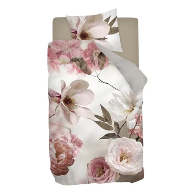 Afbeelding van Snoozing Fairytale Dekbedovertrek Eenpersoons 140x200/220 cm + 1 kussensloop 60x70 Roze