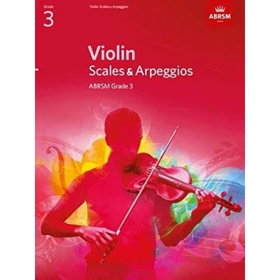 Afbeelding van Violin Scales &amp; Arpeggios, ABRSM Grade 3