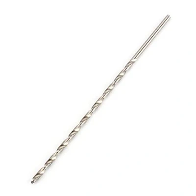 Afbeelding van spiraalboor, extra lang, 4 mm, 200 HSS rechte schacht, schacht voor hout