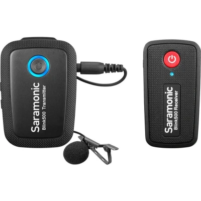 Afbeelding van Saramonic Blink 500 B1 1 lavalier zender met ontvanger voor camera mt 3.5mm mini jack