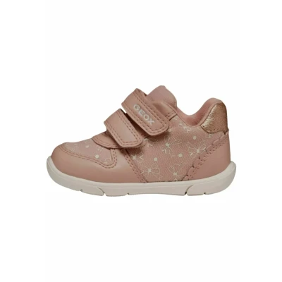 Afbeelding van Geox Sneakers laag Lt rose c voor kinderen, Maat: 25, Imitatieleer/ textiel