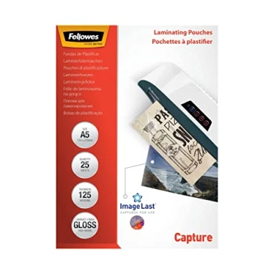 Afbeelding van Fellowes lamineerhoezen ImageLast A5 125 Micron 25 stuks